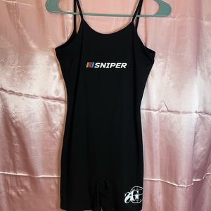 sniper gang romper!